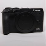 Canon Used EOS M6 Mk II Compact Mirrorless Camera Body - Black