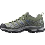 Salomon X Ultra Pioneer Aero Chaussures de Randonnée pour Femme, Maintien sûr, Stabilité et amorti, Meilleure accroche, Oil Green, 41 1/3