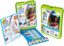 Crayola Colour Wonder Disney Moana Tabletop Easel Kit Mess Free Markers & Paint