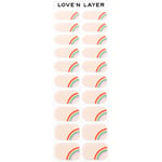 Love'n Layer   Proud Rainbow Semi Transparent Multi Color