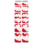 Love'n Layer   Abstraction Layers Grape Red