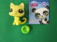 PET SHOP LPS G7 PROMO EXCLUSIVE FRANCE CHAT CAT BOBBLE RARE SERIE 2 NEW