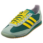 adidas Sl 72 Og Womens Fashion Trainers in Green Yellow - 5.5 UK