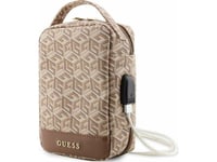 Guess Bag Guhbhgcfsew Organizer Brown/Brown Gcube Stripe