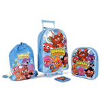 Moshi Monster 4-Piece: Trolley Set - Backpack, Wallet, Gym Bag & Travel Trolley