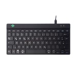 R-Go Tools Compact Break Keyboard - QWERTZ (DE layout) - Featuring B (US IMPORT)