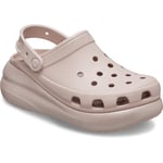 Crocs Unisex Classic Crush Clog - Pink material_Synthetic - Size UK 7