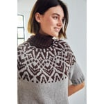 Cool Wool Big Kjole av Lana Grossa - Kjole med Rundt Bærestykke Str. 3 - Str. 48/50