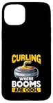 Coque pour iPhone 15 Plus Le curling là où les balais sont cool