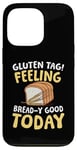 Coque pour iPhone 13 Pro Étiquette gluten Se sentir bien aujourd'hui pour un régime sans pain