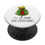 Trump is Home For Christmas Make Christmas Great Again Trump PopSockets Adhesive PopGrip