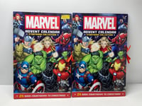 Marvel Advent Calendar Storybook Collection Super Hero Iron Man Hulk Groot #8526