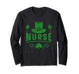 St Patricks Day Nurse Long Sleeve T-Shirt