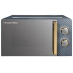 Russell Hobbs RHMM723G 17L Groove Microwave - Grey