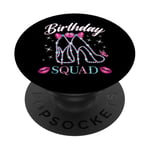 Fête d'anniversaire assortie pour la famille Diva Queens Femmes Filles PopSockets PopGrip Adhésif