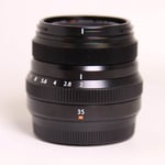 Fujifilm Used XF 35mm f2 R WR Standard Prime Lens Black