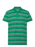 Tjm Reg Essential Stripe Polo Green Tommy Jeans