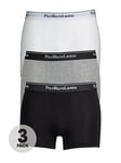 Polo Ralph Lauren 3 Pack of Core Trunks - White/Heather/Black, White/Heather/Black, Size S, Men