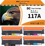 117A Cartouche De Toner Compatible Pour Hp 117A W2070A W2071A W2072A W2073A Pour Hp Color Laser Mfp 178Nw 178Nwg 179Fnw 179Fwg 150A 150W 150Nw (Noir Jaune Cyan Magenta, 4 Pack)[DYJ070553]