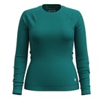 Smartwool Women's Merino 250 Baselayer Crew Boxed Emerald Green, L