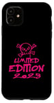 Coque pour iPhone 11 Édition limitée 2023 Anniversaire 2023 Born 2023 Vintage