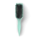 Curly Hair Styling Brush Curling Brush Den elastiska lockiga hårborsten används för att kamma, forma och styla lockigt hår. Unisex, inte lätt att dra (1 st) - Green