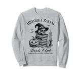 Midnight Salem Book Club Books & Brews At The Witching Hour Sweatshirt