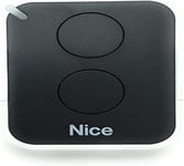 NICE - Télécommande Nice Era ONE2, 2 Canaux, 433,92 Mhz,Noir/Blanc, ON2