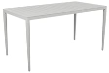 Bigby Matbord 144x76 cm Light Grey