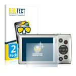 2x Anti-Reflets Protection Ecran pour Canon Digital Ixus 185 Film Protecteur Mat
