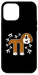 Coque pour iPhone 12 Pro Max PI Tag chien mathématicien enseignant mathématicien