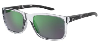 Lunettes de Soleil Under Armour UA 0005/S Crystal Black/Green 58/19/145 homme