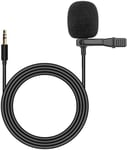 3.5mm Externe Agrafe Microphone pour Voiture Véhicule unité Principale Bluetooth Radio stéréo activée,GPS et DVD avec câble d'assemblage de 3 m(Q914)