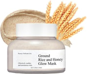 Rice And Honey Clay Mask - Moisturizing Face Masks Skincare - Facial Mask with 