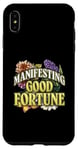 iPhone XS Max Manifesting Good Fortune Floral Inspiration Case