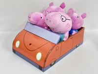 Peppa Pig 4-Piece Family Car Soft Toy Collection Perfect Gift For Kids Birthday