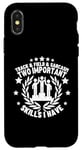 Coque pour iPhone X/XS Track & Field et Sarcasme Funny Track And Field