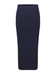 Siva Knit Skirt Navy Second Female