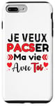 Coque pour iPhone 7 Plus/8 Plus veux tu te pacser avec moi demande pacs originale pacsé DUO