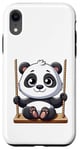 Coque pour iPhone XR Aire de jeux Panda Swinging Playground Fun