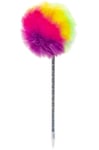 Rainbow Fluffy Ballpoint Pen - Stationery Pen School Bag Back To Pride Office