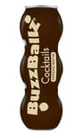 BUZZBALLZ COCKTAILS: Espresso Martini 200ml 13.5% Alcohol | Premixed Coffee Flavored Cocktail (Pack of 3) | Ready To Drink | Made from Vodka and Roasted Coffee