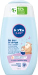 Nivea Baby 95% Natural 2in1 Good Night Cleansing Gel For Body & Hair 200ml