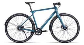 Velo urbain ellipse m1   courroie   shimano alfine 8v   bleu petrole