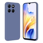 Tveinan Phone Case for Honor X6b Case, Ultra Slim Thin Soft Silicone Cover for Honor X6b 4G, Flexible TPU Shell Shockproof Case for Honor X6b, Blue Grey