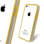 Nouveau Bumper Slim Pour Apple IPhone 5C Couleur Jaune Transparent