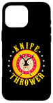 iPhone 16 Pro Max Circus Knife Thrower Costume Shirt Circus Shirt Vintage Case