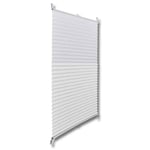 Plisse Blind 90x200cm White Pleated Blind SLS-New