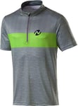 Nakamura adidas Men Daverio Jersey - Grey/Green Melange, Small