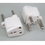 Adaptateur de prise de courant afrique du sud vers royaume-uni,ue,AU,voyage,convertisseur de prise électrique,Pakistan,1 pièce - Type WD-010L white